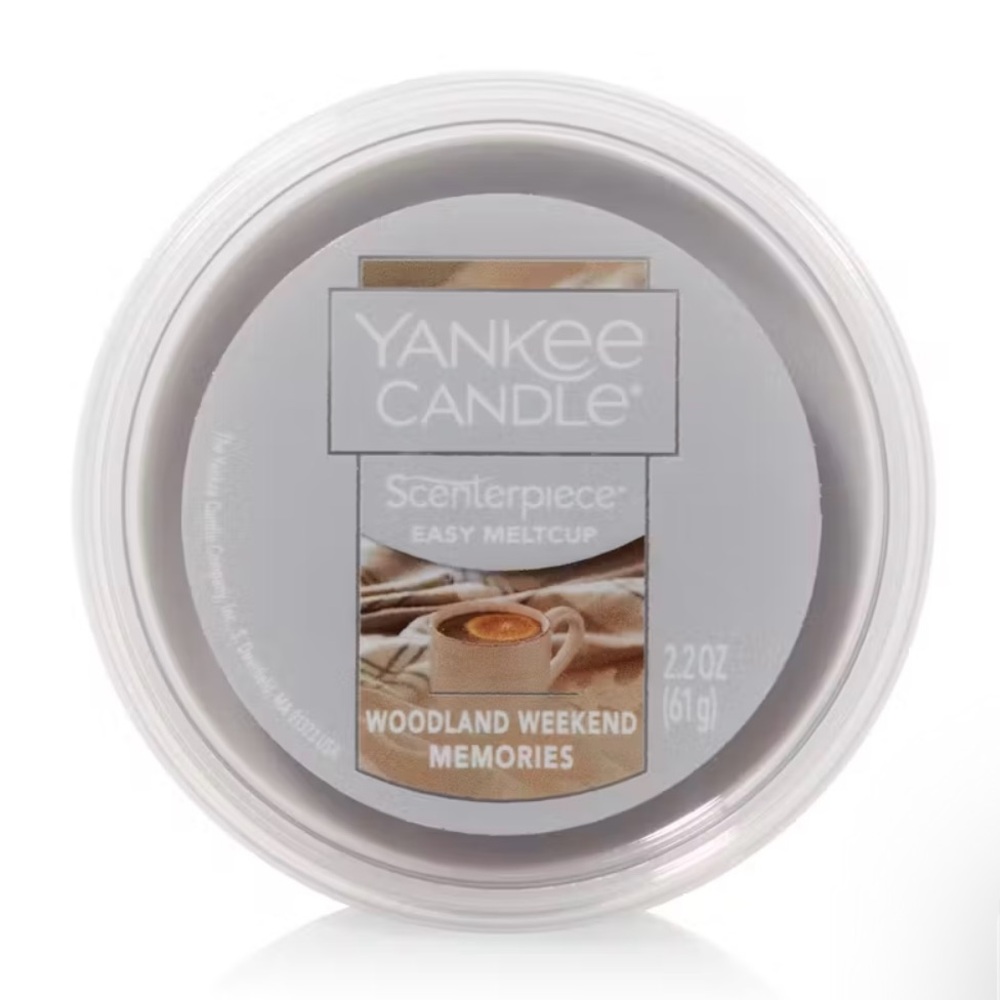 Yankee Candle Wax Melt Cup - Woodland Weekend Memories (2.2 oz)